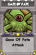 Wizard101 School 16 spell card: Gaze Of Fate, Spell ID 2283