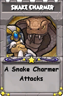 Wizard101 School 16 spell card: Snake Charmer, Spell ID 2434