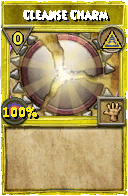 Wizard101 Myth spell card: Cleanse Charm, Spell ID 2184
