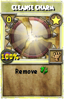 Wizard101 Star spell card: Cleanse Charm, Spell ID 2869