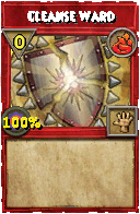 Wizard101 Fire spell card: Cleanse Ward, Spell ID 2235