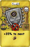 Wizard101 Death spell card: Curse, Spell ID 2842