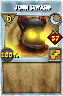 Wizard101 Moon spell card: John Seward, Spell ID 2600