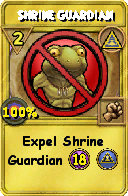 Wizard101 Myth spell card: Shrine Guardian, Spell ID 2894
