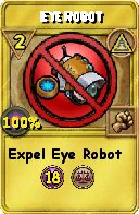 Wizard101 Myth spell card: Eye Robot, Spell ID 2880
