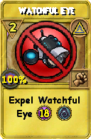 Wizard101 Myth spell card: Watchful Eye, Spell ID 2969