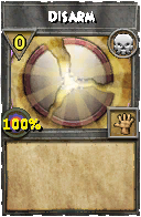 Wizard101 Death spell card: Disarm, Spell ID 2099
