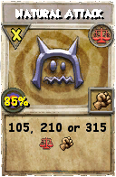 Wizard101 Balance spell card: Natural Attack, Spell ID 2488