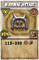 Wizard101 Balance spell card: Natural Attack, Spell ID 2271