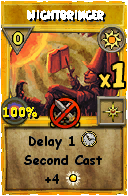 Wizard101 Sun spell card: Nightbringer, Spell ID 2708