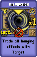 Wizard101 Myth spell card: Disjunction, Spell ID 2556