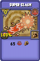 Wizard101 Balance spell card: Super Clash, Spell ID 2240