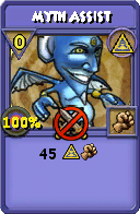 Wizard101 Myth spell card: Myth Assist, Spell ID 2963