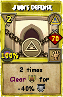 Wizard101 Myth spell card: Jinn's Defense, Spell ID 2279