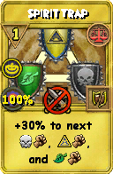 Wizard101 Balance spell card: Spirit Trap, Spell ID 2553