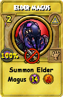 Wizard101 Myth spell card: Elder Magus, Spell ID 2114
