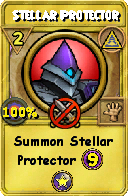 Wizard101 Myth spell card: Stellar Protector, Spell ID 2359