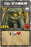 Wizard101 Death spell card: Call of Khrulhu, Spell ID 2505