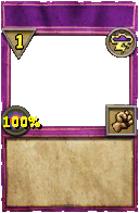Wizard101 Storm spell card: Tutorial Mob Damage 04, Spell ID 2855