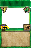 Wizard101 Life spell card: Tutorial Mob Damage 06, Spell ID 2853