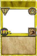 Wizard101 Myth spell card: Tutorial Mob Damage 07, Spell ID 2852