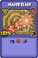 Wizard101 Balance spell card: Major Clash, Spell ID 2982