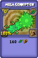 Wizard101 Life spell card: Mega Conniption, Spell ID 2768