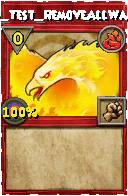 Wizard101 Fire spell card: BG_Test_RemoveAllWards, Spell ID 3737