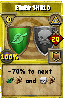 Wizard101 Myth spell card: Ether Shield, Spell ID 3750