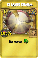 Wizard101 Myth spell card: Cleanse Charm, Spell ID 3871