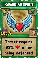 Wizard101 Life spell card: Guardian Spirit, Spell ID 3900