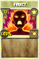 Wizard101 Star spell card: Frenzy, Spell ID 3935