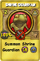 Wizard101 Myth spell card: Shrine Guardian, Spell ID 3946