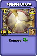 Wizard101 Myth spell card: Cleanse Charm, Spell ID 3187