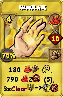 Wizard101 Fire spell card: Immolate, Spell ID 3623