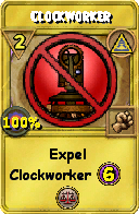 Wizard101 Myth spell card: Clockworker, Spell ID 3593