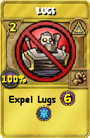 Wizard101 Myth spell card: Lugs, Spell ID 3532