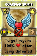 Wizard101 Star spell card: Guardian Spirit, Spell ID 3133