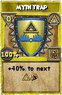 Wizard101 Myth spell card: Myth Trap, Spell ID 3410