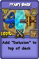 Wizard101 Myth spell card: Ivan's Omen, Spell ID 3289