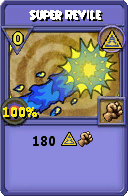 Wizard101 Myth spell card: Super Revile, Spell ID 3271