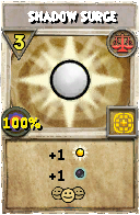 Wizard101 Balance spell card: Shadow Surge, Spell ID 4216