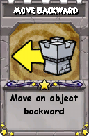 Wizard101 School 16 spell card: Move Backward, Spell ID 4244