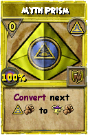 Wizard101 Myth spell card: Myth Prism, Spell ID 4618