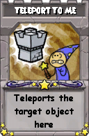 Wizard101 School 16 spell card: Teleport To Me, Spell ID 4659