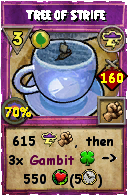 Wizard101 Storm spell card: Tree of Strife, Spell ID 4686