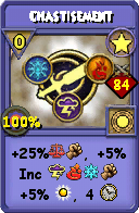 Wizard101 Star spell card: Chastisement, Spell ID 4695
