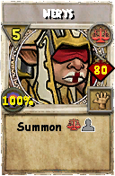 Wizard101 Balance spell card: Nerys, Spell ID 4719