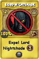 Wizard101 Myth spell card: Lord Nightshade, Spell ID 4754