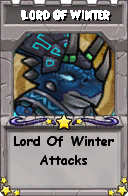 Wizard101 School 16 spell card: Lord Of Winter, Spell ID 4805